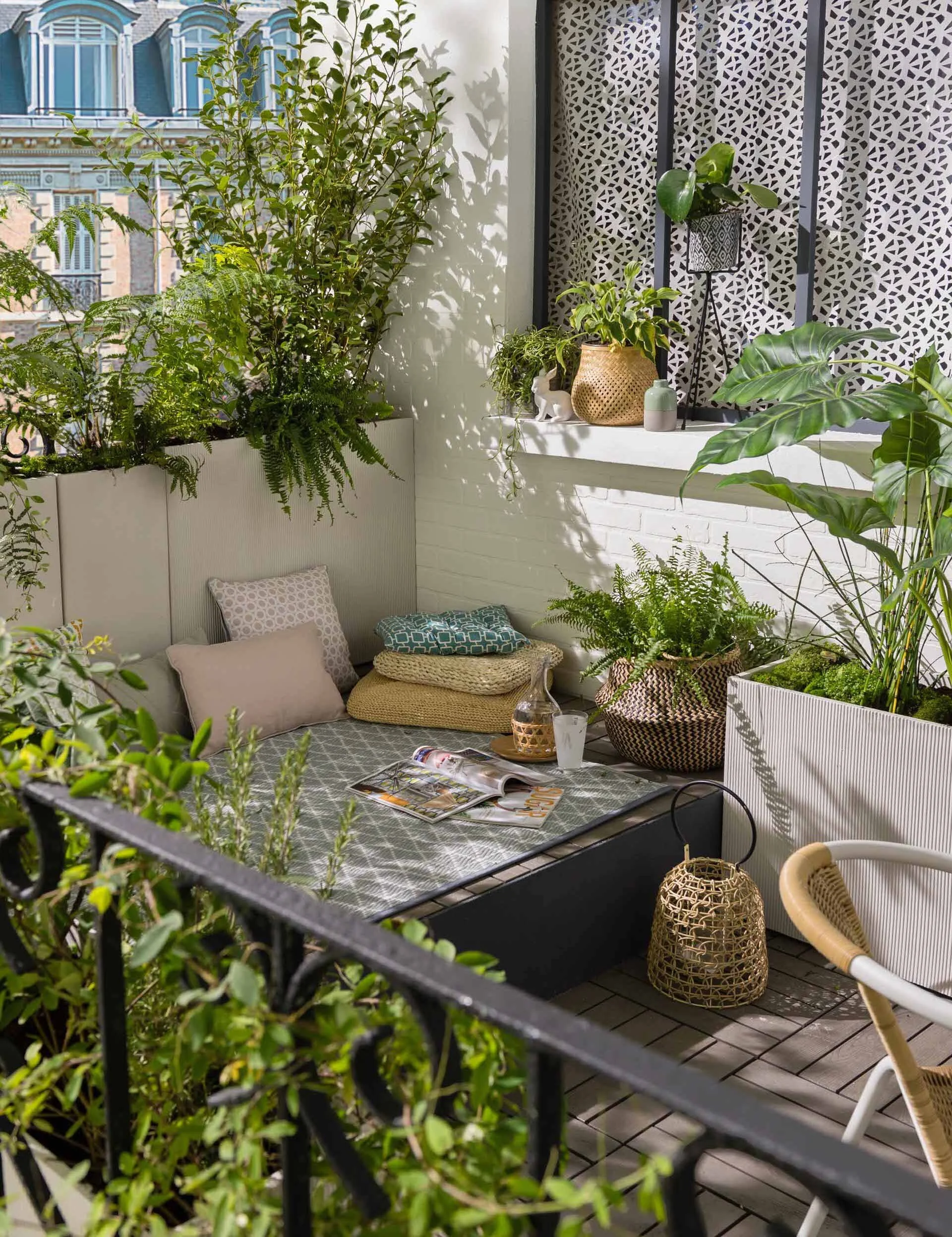 Balkon bahçesi örneği 5